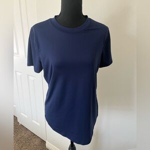 Fabletics Deep Blue Short Sleeve Tee